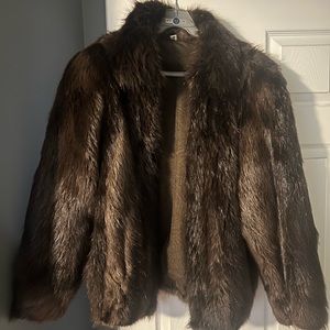 Women’s fur jacket size medium. Great condition.
